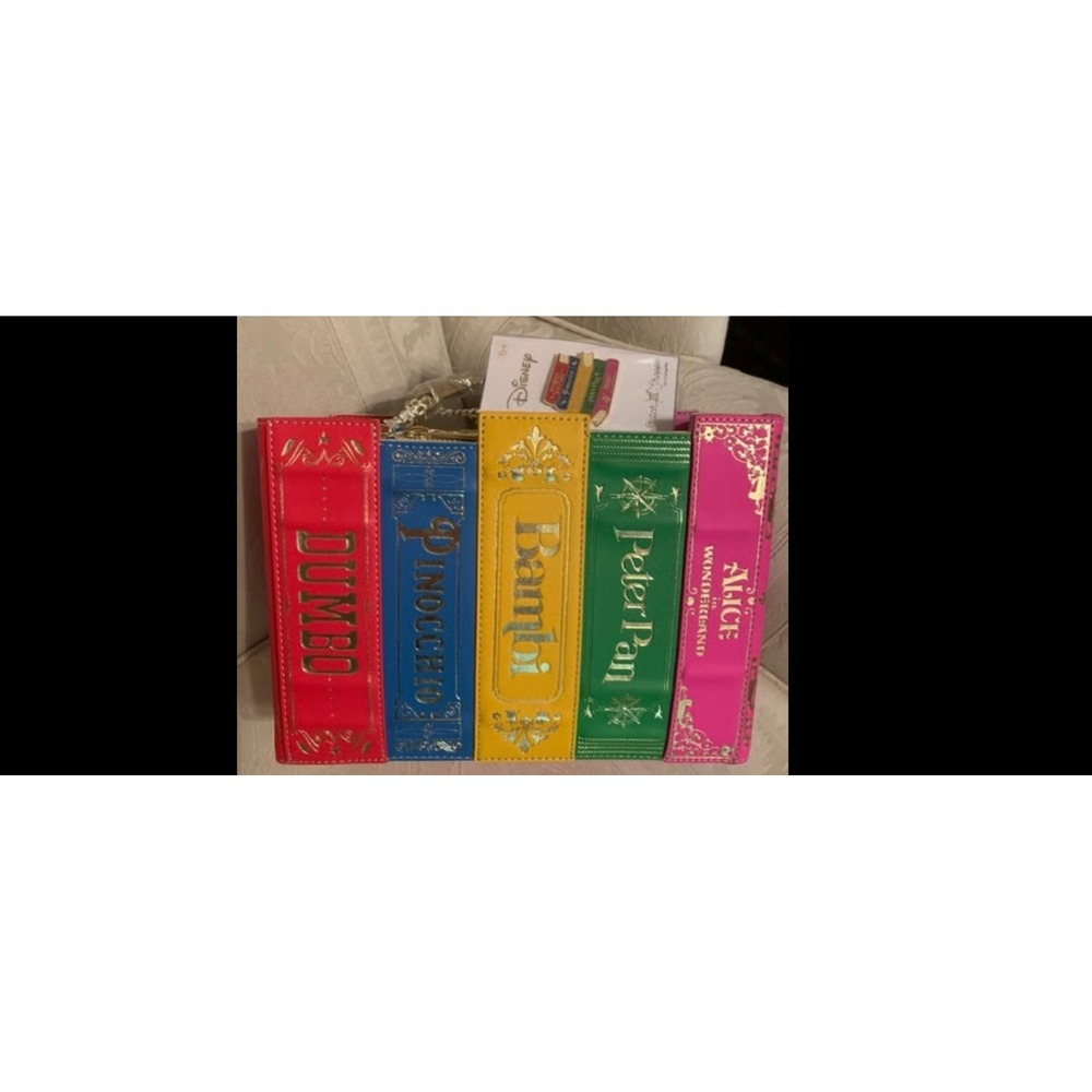 NWT Loungefly Stitch Shoppe Disney Classic Books Cosplay Crossbody Bag